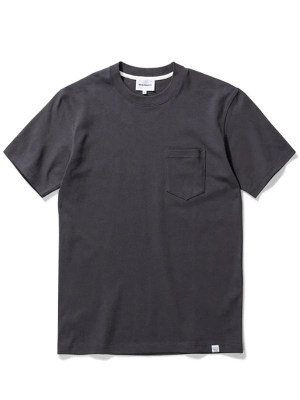 Norse Projects Johannes Pocket T-Shirt - Slate Grey Norse Projects Johannes Pocket T-Shirt - Slate Grey
