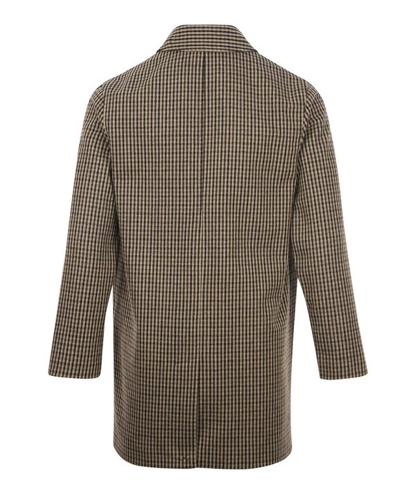 A.P.C. Flynn Recycled Wool Mac Jacket - Beige A.P.C. Flynn Recycled Wool Mac Jacket - Beige