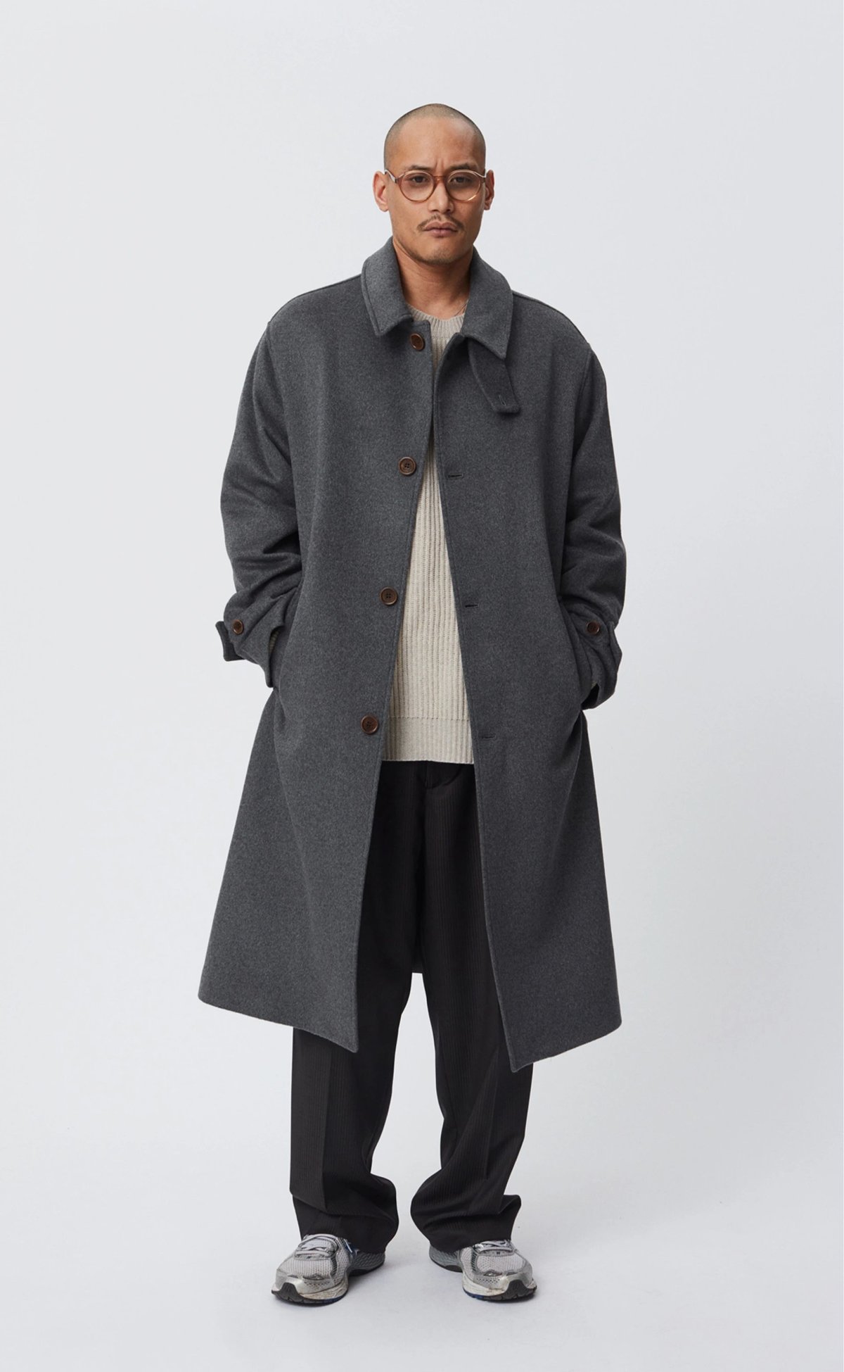 mfpen Hollis coat ブラウン M mfpen Hollis coat - grey | Garmentory