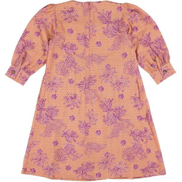 kids morley lavender fish dress - rose kids morley lavender fish dress - rose