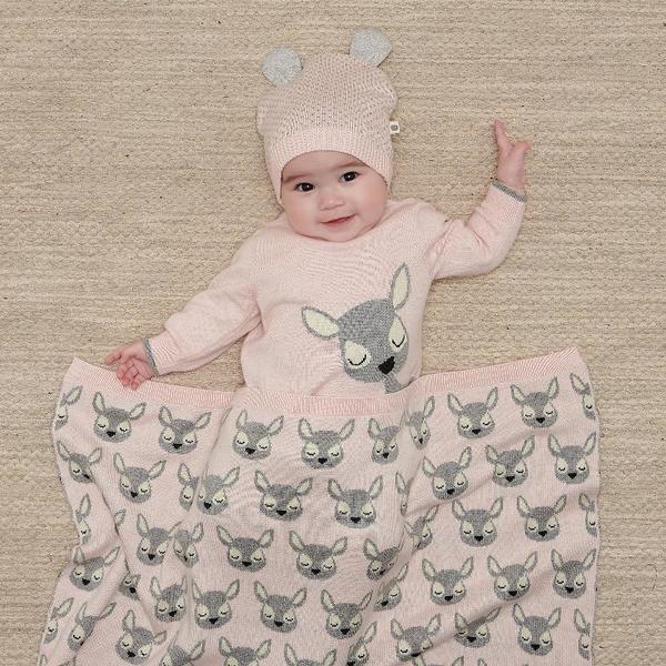 kids the bonnie mob bambi playsuit - pink kids the bonnie mob bambi playsuit - pink