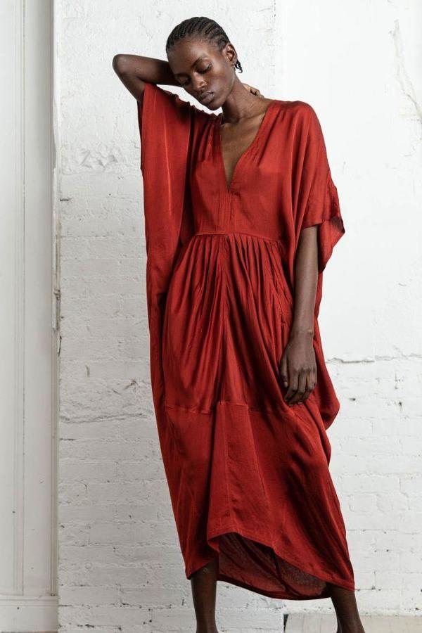 strapless open back dress ELENI DRESS main image 1