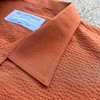 Tony Shirtmakers Japanese Tonal Seersucker Fly Fish & Hike Camp Shirt - Burnt Orange - Thumbnail 8