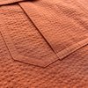 Tony Shirtmakers Japanese Tonal Seersucker Fly Fish & Hike Camp Shirt - Burnt Orange - Thumbnail 10