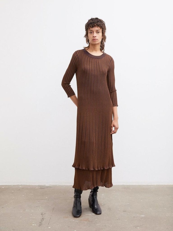 By Malene Birger Aulax Dress - Dark Plum By Malene Birger Aulax Dress - Dark Plum