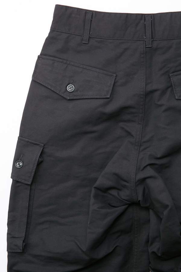 Engineered Garments FA Pant in Cotton Double Cloth - Black