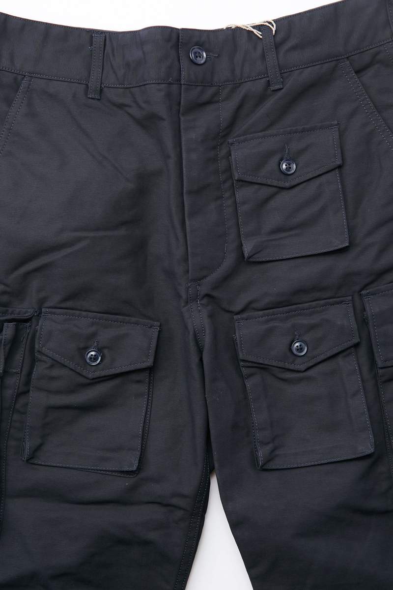 Engineered Garments FA Pant in Cotton Double Cloth - Navy | Garmentory