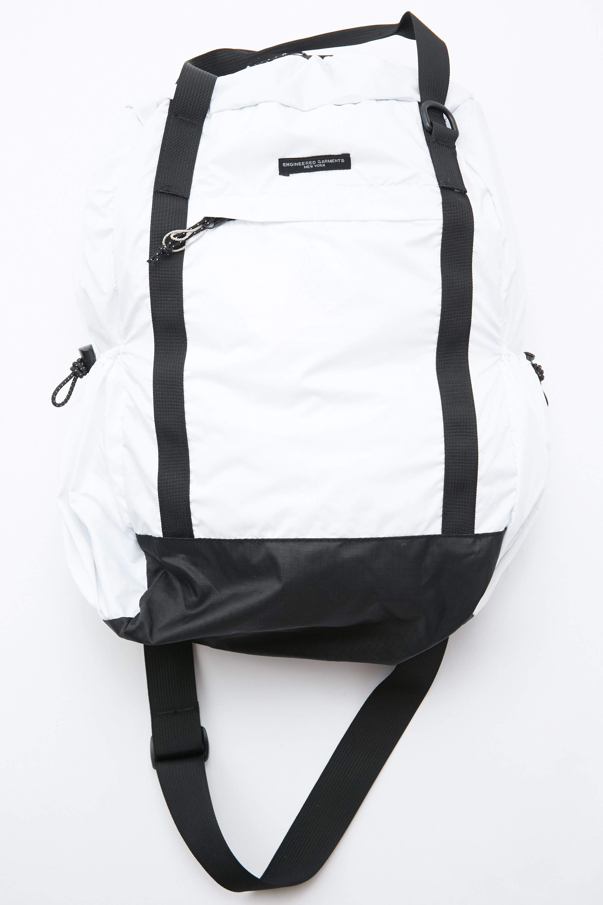 Engineered Garments Nylon Ripstop UL 3 Way Bag - White | Garmentory