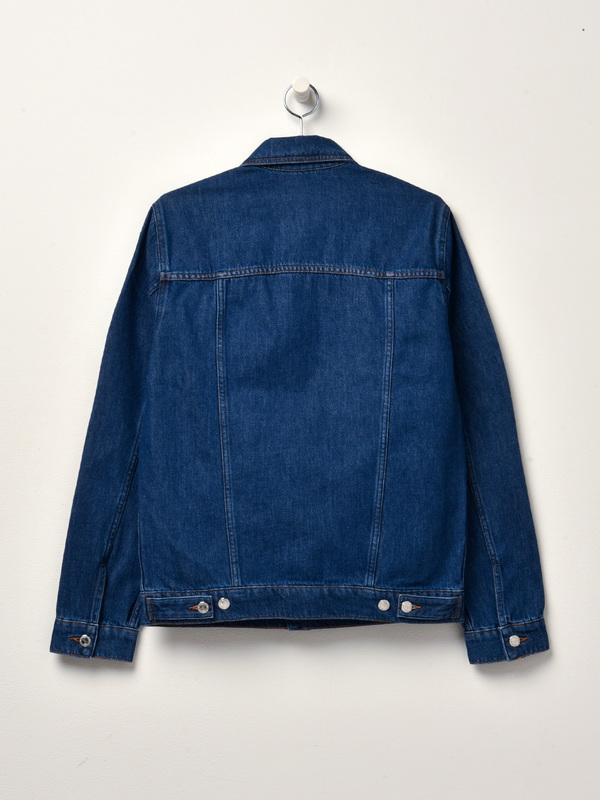 A.P.C. Veste Charles - Ial Indigo Delave A.P.C. Veste Charles - Ial Indigo Delave