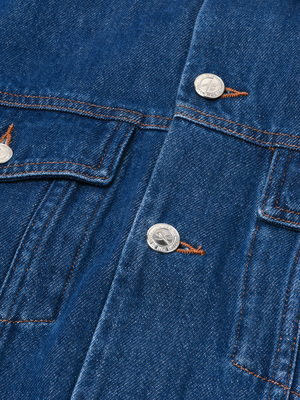 A.P.C. Veste Charles - Ial Indigo Delave A.P.C. Veste Charles - Ial Indigo Delave