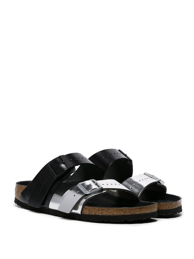 Rick Owens X Birkenstock Arizona Sandals - Black/Silver