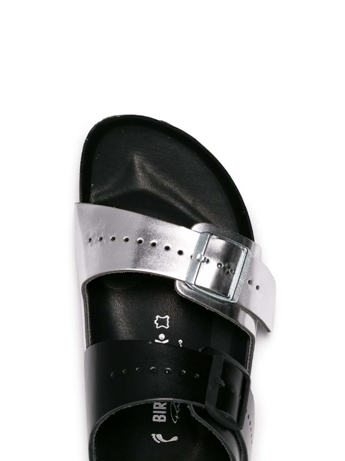Rick Owens x Birkenstock Men’s Arizona Silver Sandals Size 44/BNWT SOLD) a pair of Rick Owens x Birkenstock  main image 4