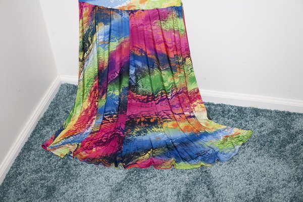 VINTAGE Kintsugi Colorful Print Dress VINTAGE Kintsugi Colorful Print Dress