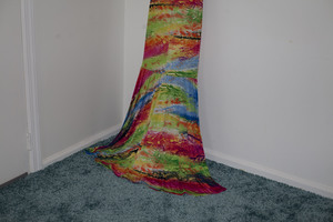 VINTAGE Kintsugi Colorful Print Dress VINTAGE Kintsugi Colorful Print Dress