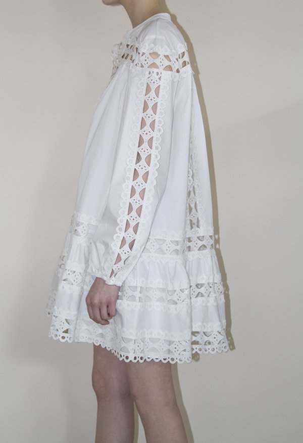 Devotion Christina Lace Dress - White | Garmentory Devotion Christina Lace Dress - White | Garmentory