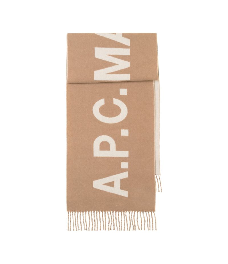 Logo Angel Scarf Camel Garmentory