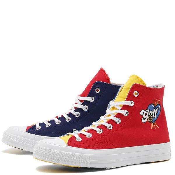 Converse x Golf le Fleur Chuck 70 Hi Sneakers - Multi Converse x Golf le Fleur Chuck 70 Hi Sneakers - Multi