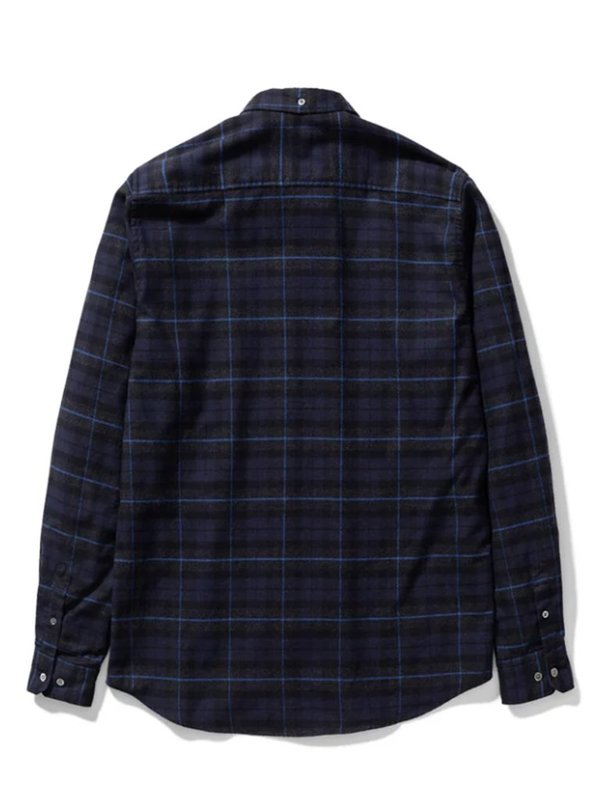 Norse Projects Anton Check Shirt - Navy Norse Projects Anton Check Shirt - Navy