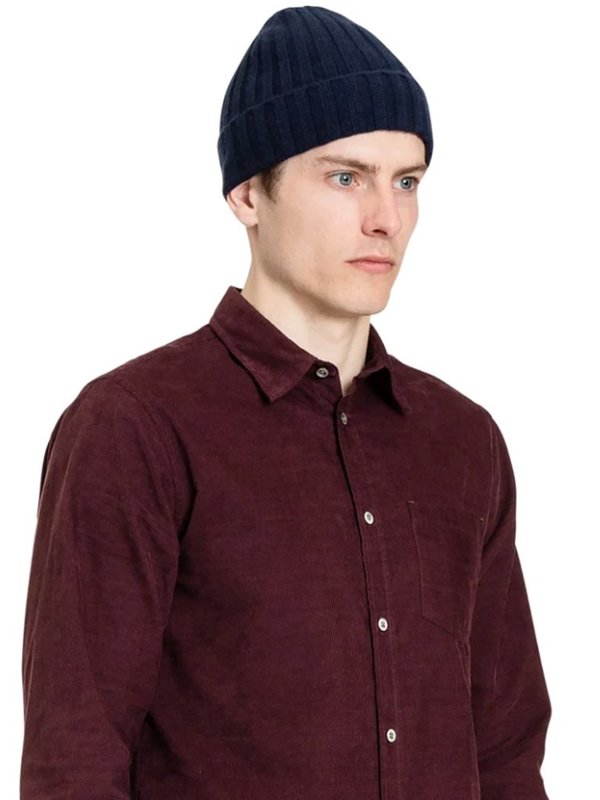 Norse Projects Cashwool Beanie - Dark Navy Norse Projects Cashwool Beanie - Dark Navy