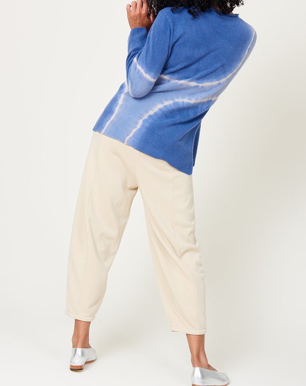 Black Crane Wide Pants - Natural Black Crane Wide Pants - Natural