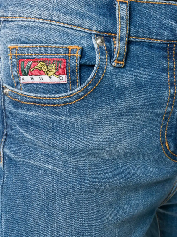 Kenzo Bamboo Tiger Skinny Jeans Kenzo Bamboo Tiger Skinny Jeans