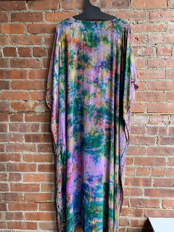 S U N C H I L D Long Silk Caftan S U N C H I L D Long Silk Caftan