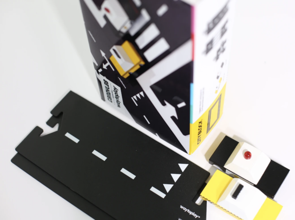 Candylab City Block Car & Road Set - WOOD Candylab City Block Car & Road Set - WOOD