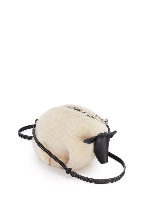 shearling sheep bag by loewe
