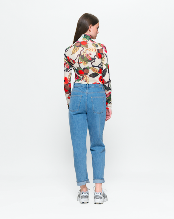 Baum und Pferdgarten Jodi Turtleneck - Cream Floral Baum und Pferdgarten Jodi Turtleneck - Cream Floral