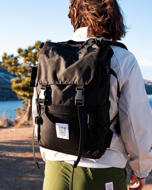 Topo Designs Rover Pack Classic - Black Topo Designs Rover Pack Classic - Black
