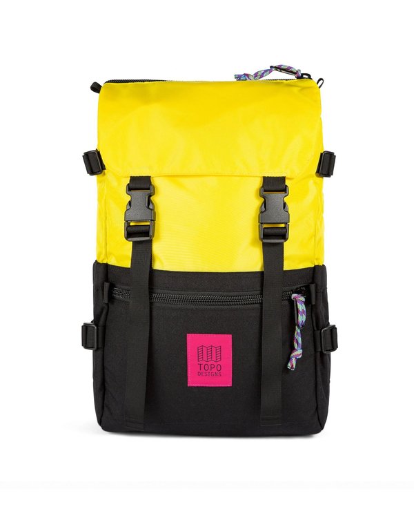 Topo Designs Rover Pack Classic - Yellow / Black Topo Designs Rover Pack Classic - Yellow / Black