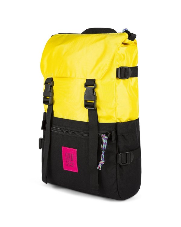 Topo Designs Rover Pack Classic - Yellow / Black Topo Designs Rover Pack Classic - Yellow / Black