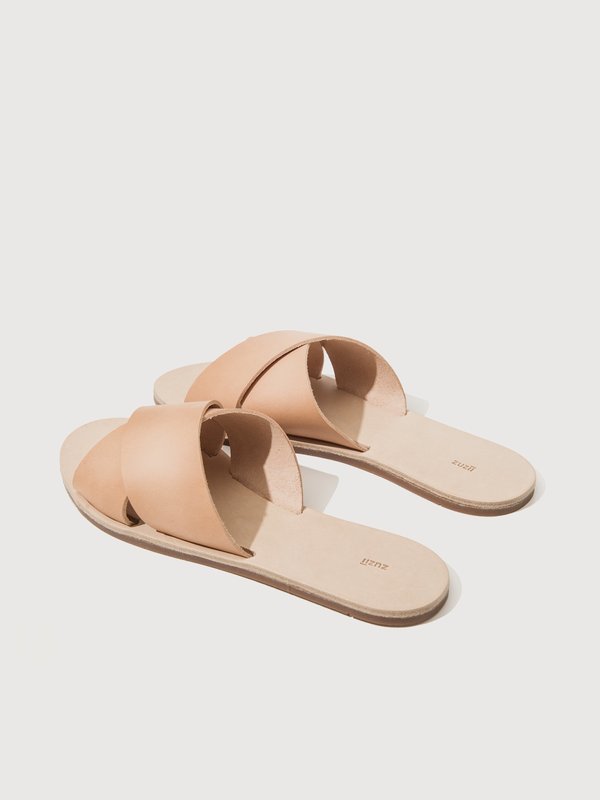 ZUZII FOOTWEAR Cross Sandals - Natural ZUZII FOOTWEAR Cross Sandals - Natural