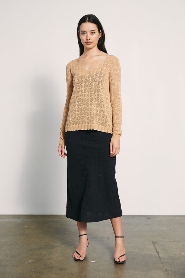 MARLE Nyla Sweater - Camel MARLE Nyla Sweater - Camel