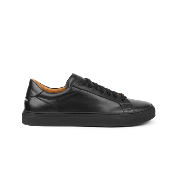 Unseen Footwear Helier Tonal Leather - Black Unseen Footwear Helier Tonal Leather - Black