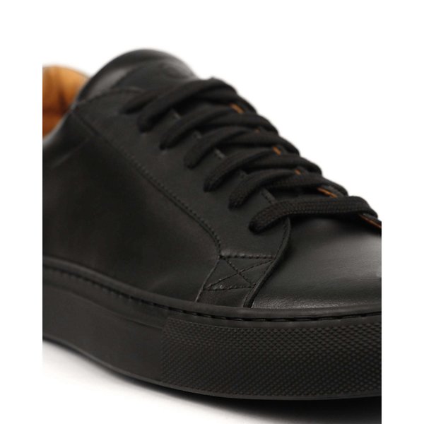 Unseen Footwear Helier Tonal Leather - Black Unseen Footwear Helier Tonal Leather - Black