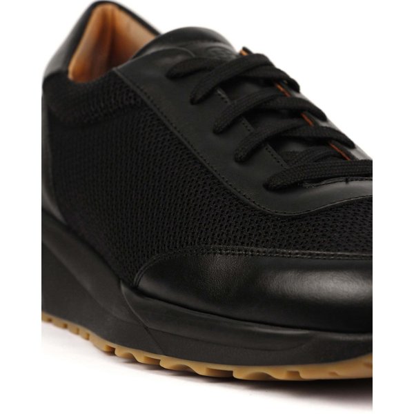 Unseen Footwear Trinity Leather Mesh - Black Unseen Footwear Trinity Leather Mesh - Black
