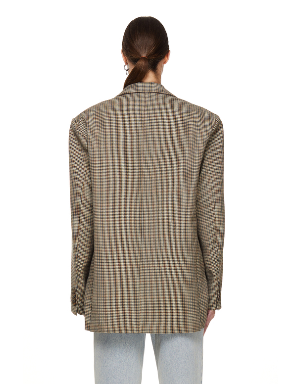 Vetements Oversize Checked Wool Jacket Vetements Oversize Checked Wool Jacket