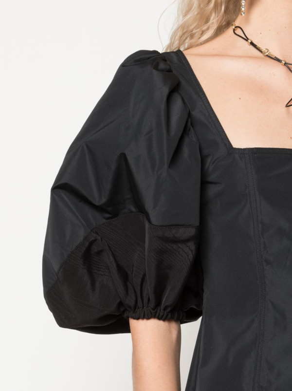 ELLERY LADY D'ARBANVILLE MINI DRESS - black ELLERY LADY D'ARBANVILLE MINI DRESS - black