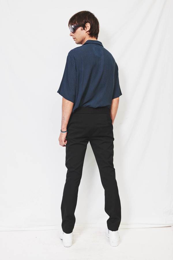 Assembly Suiting Gather Pant - Black Assembly Suiting Gather Pant - Black