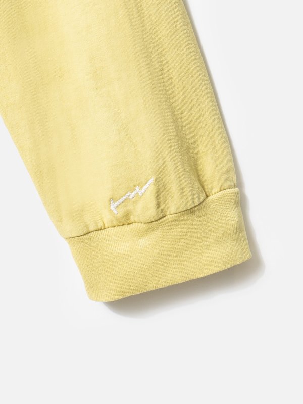 General Admission Long Sleeve Loose Knit Pocket Tee - Yellow General Admission Long Sleeve Loose Knit Pocket Tee - Yellow