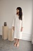 Cocobolo Sleeved Tunic Dress - Ivory - Thumbnail 1