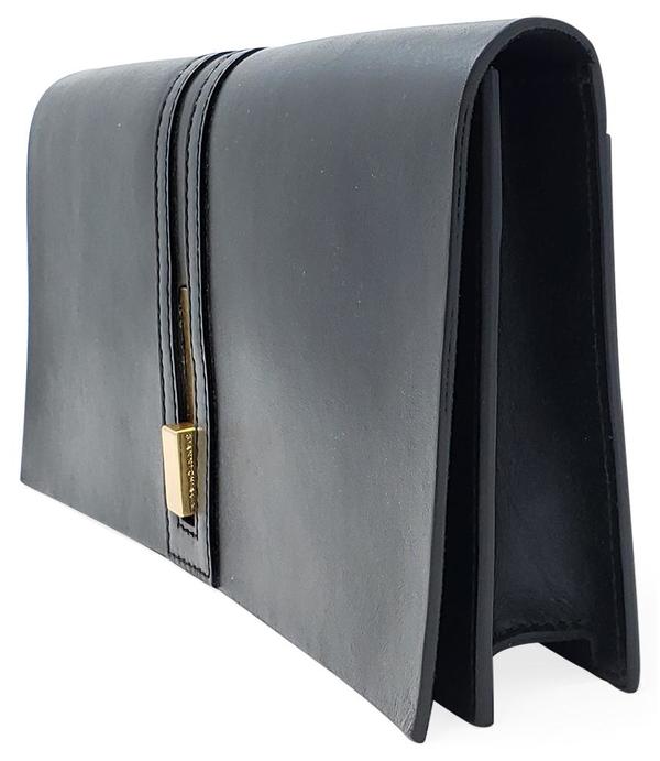 Gianni Chiarini Foldover Clutch Bag - Black Gianni Chiarini Foldover Clutch Bag - Black