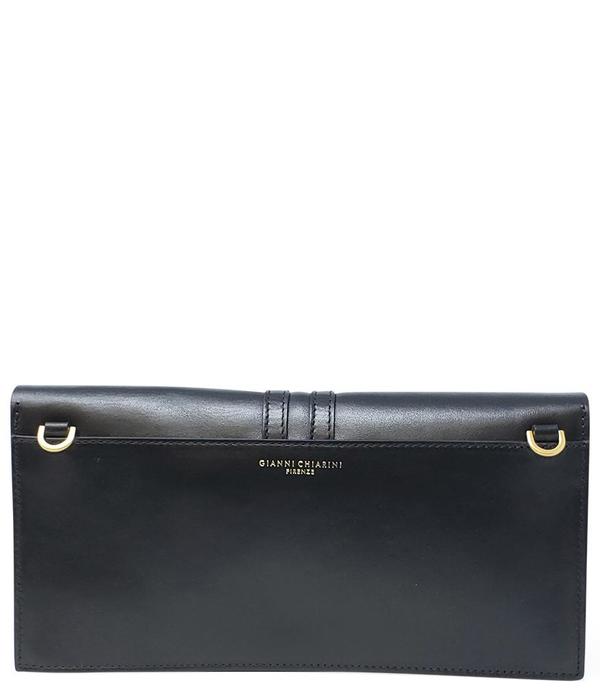 Gianni Chiarini Foldover Clutch Bag - Black Gianni Chiarini Foldover Clutch Bag - Black