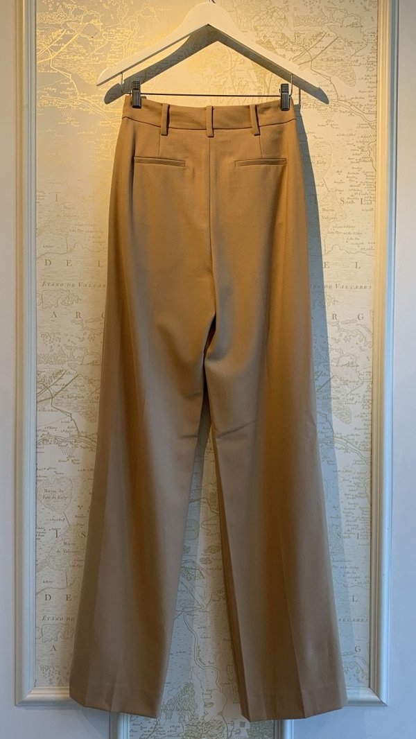 Jonathan Simkhai Lucille Pleated Wide Leg Pant Jonathan Simkhai Lucille Pleated Wide Leg Pant