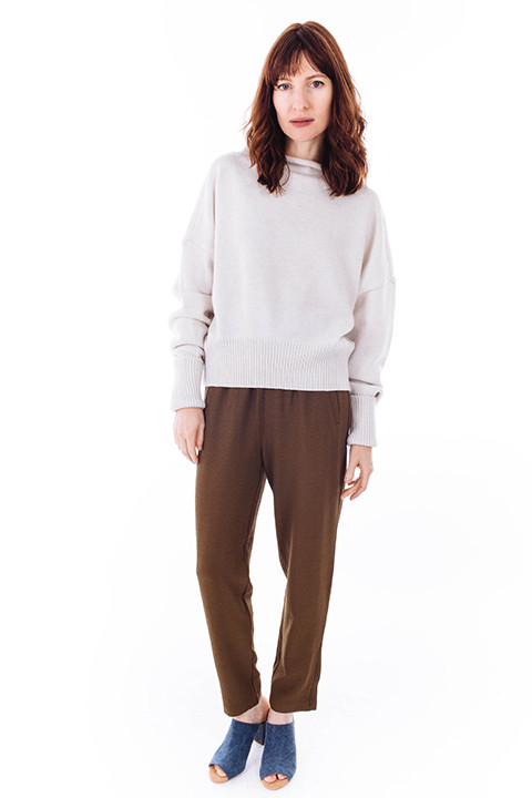Ganni Clark Pants in Olive Ganni Clark Pants in Olive