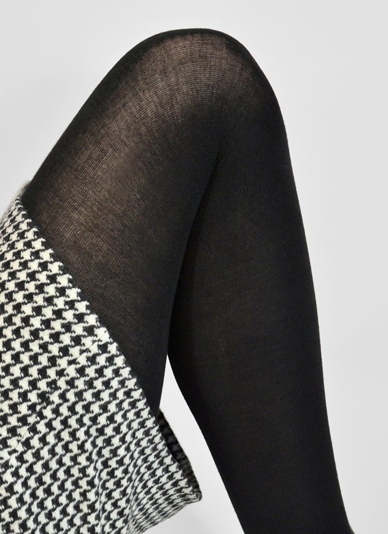 Swedish Stockings Alice Cashmere Blend Tights - Black
