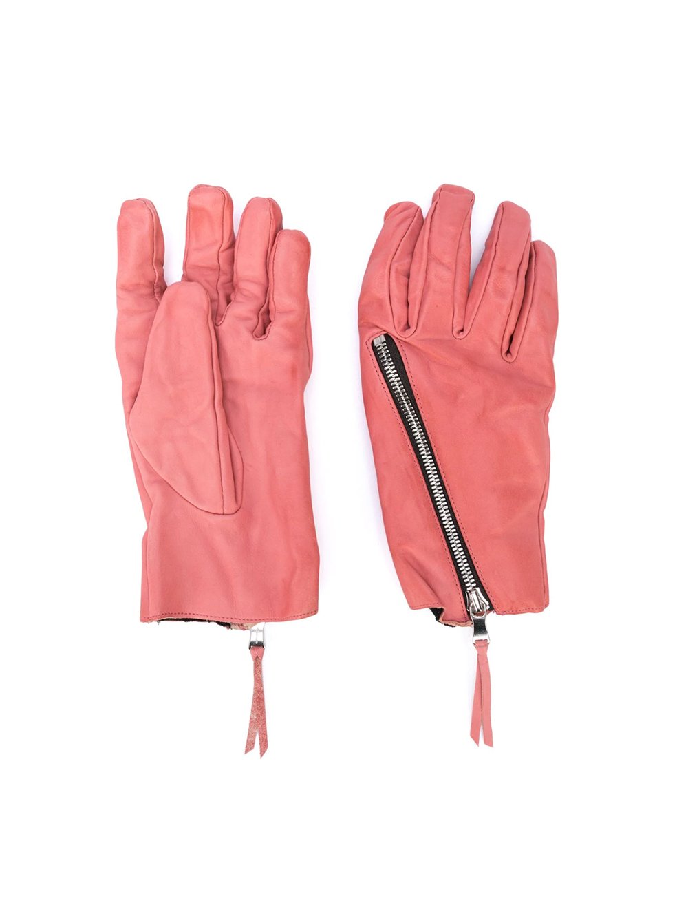 THE VIRIDI-ANNE ZIP DETAIL TEXTURED GLOVES | Garmentory