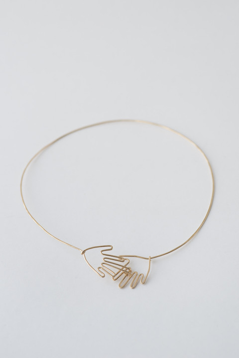 Mary MacGill Hand Choker Necklace Mary MacGill Hand Choker Necklace