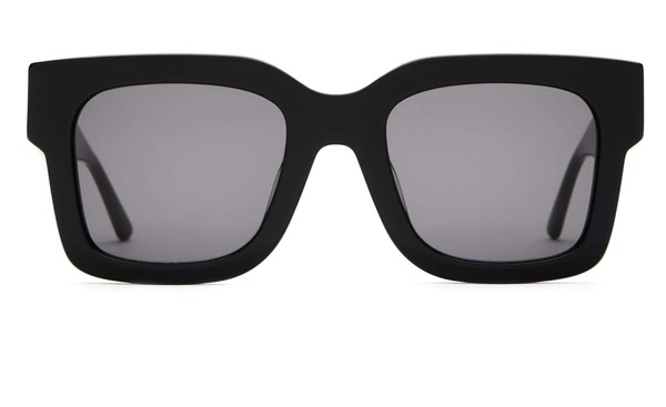 Crap Eyewear The Downtown Purr Sunglasses - Black | Garmentory display picture 2